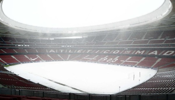 El Atlético de Madrid-Athletic, aplazado por el temporal