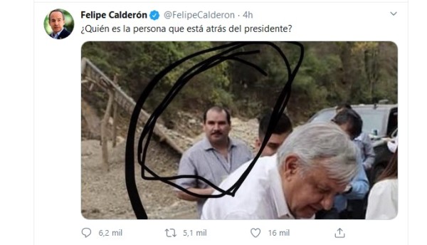 No, la persona que sale con AMLO en Badiraguato no es Aureliano Guzmán