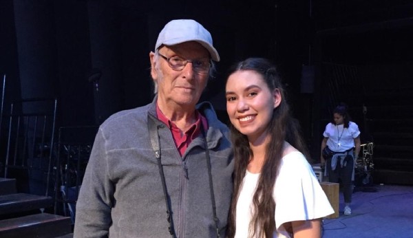 Hacer cine es muy emocionante, dice la sinaloense Camila Govea, quien participa en cinta de Carlos Saura