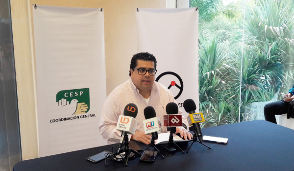 Ricardo Jenny del Rincón, coordinador del Consejo Estatal de Seguridad Pública.