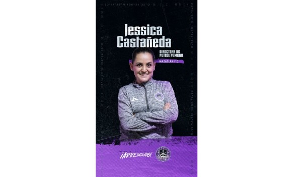 Jessica Castañeda es nombrada directora de futbol femenil del Mazatlán FC