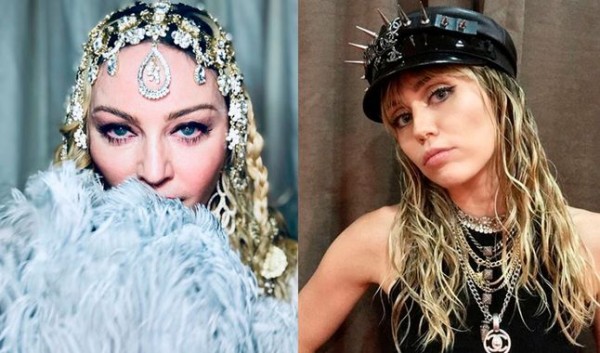 Madonna sale en defensa de Miley Cyrus tras ruptura con Liam Hemsworth