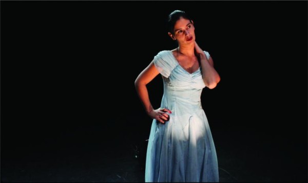 Escena del monólogo Trinidad Guevara.