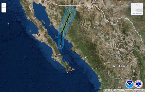 En Mar de Cortés se forma depresión tropical 19, que dejará lluvias en Sinaloa