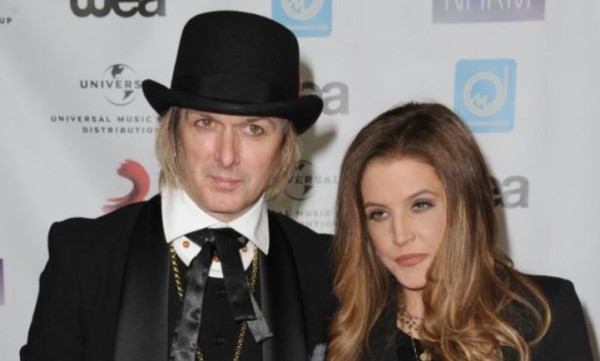 Michael Lockwood y Lisa Marie Presley.