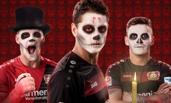 El Bayer Leverkusen le dedica una calaverita al 'Chicharito' en Twitter