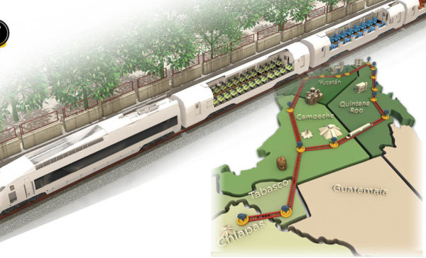Para Slim, un tramo del Tren Maya