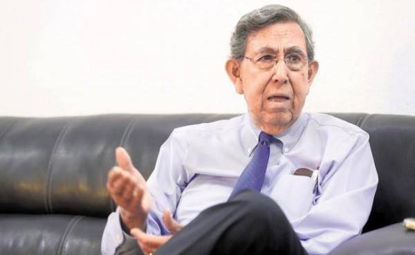 Cuauhtémoc Cárdenas Solórzano, ex candidato presidencial y líder de la izquierda en México.