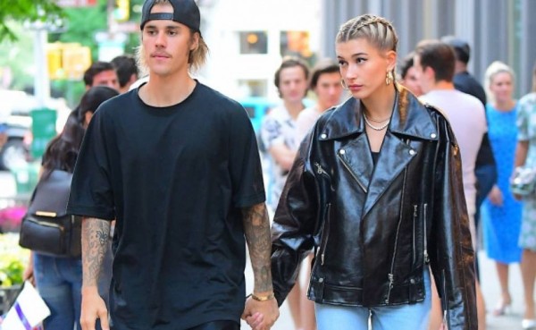 Justin Bieber y Hailey Baldwin.