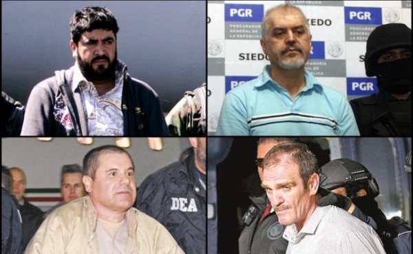 Capos mexicanos que han sido sentenciados en EU