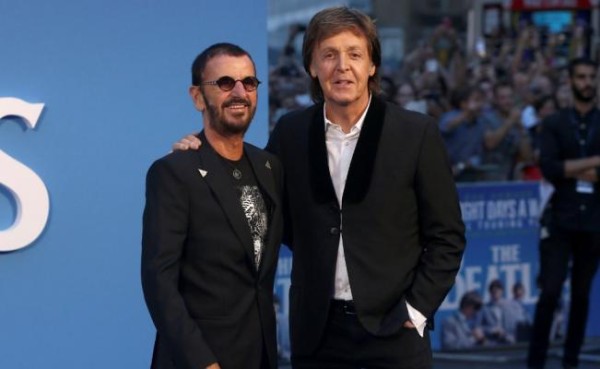 Ringo Starr y Paul McCartney se reúnen en Londres