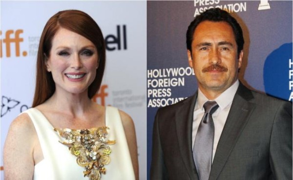 Julianne Moore y Demian Bichir.