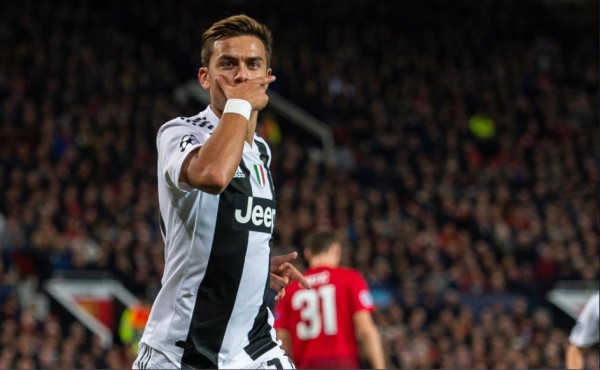 Dybala le da la victoria a la Juventus ante Manchester en Old Trafford