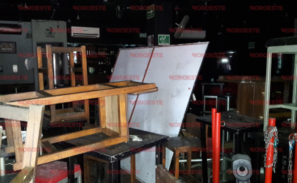 Riña, principal línea de investigación en ataque a bar de Culiacán