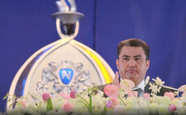 Naasón Joaquín García, líder o “apóstol” de la iglesia evangélica la Luz del Mundo.