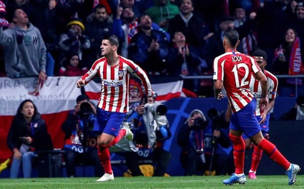 Valioso triunfo logrado por el Atlético de Madrid en la Champions League