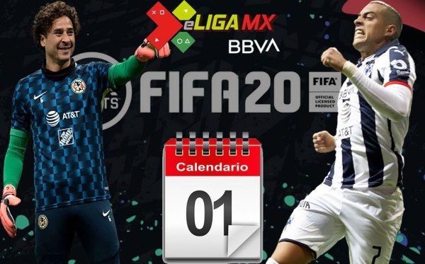 Listo el calendario del torneo virtual de la Liga MX; será 'espejo' del Clausura 2020