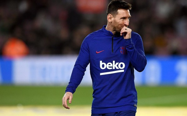 Lionel Messi queda fuera de una convocatoria para Champions League