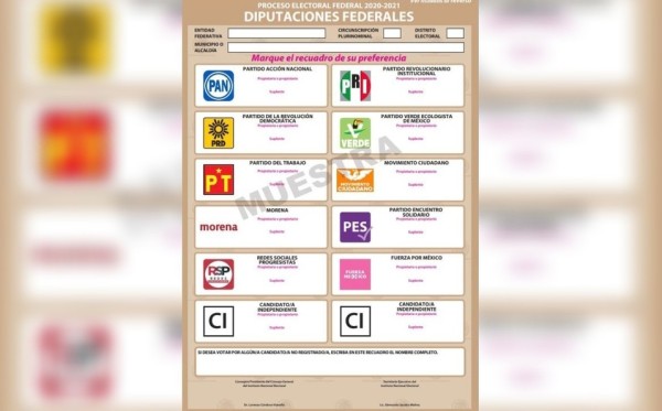 INE aprueba boleta para elección federal y sortea funcionarios de casilla
