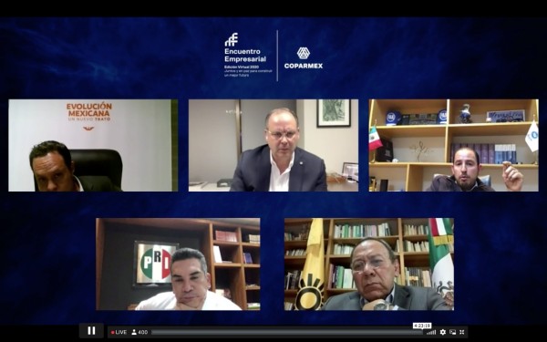 Se preparan PAN, PRI, MC y PRD para ser la mayoría en 2021