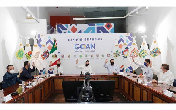 Gobernadores del PAN se dicen listos y toman la palabra a AMLO por un pacto fiscal más justo