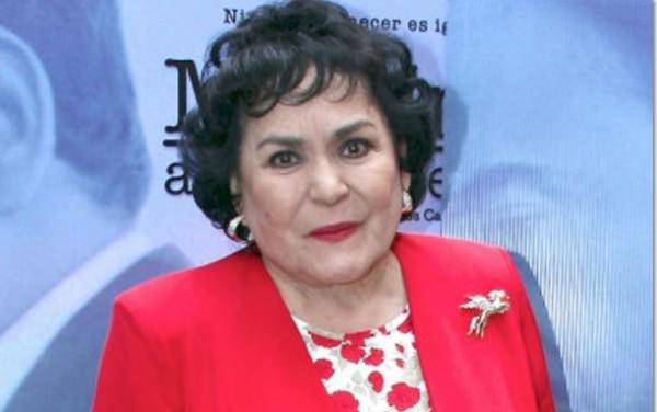 Carmen Salinas, actriz de cine, teatro y televisión.