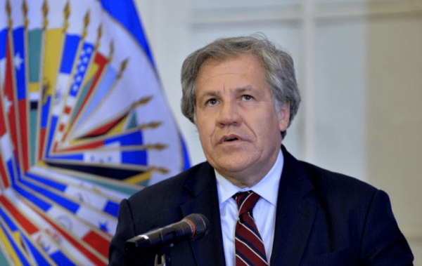 Almagro aplica la Carta Democrática de la OEA a Nicaragua