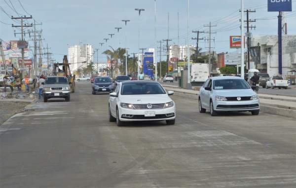 En Mazatlán, abren la Avenida Rafael Buelna a la circulación vial
