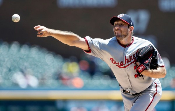 Max Scherzer poncha a 14 en su regreso a Comerica Park