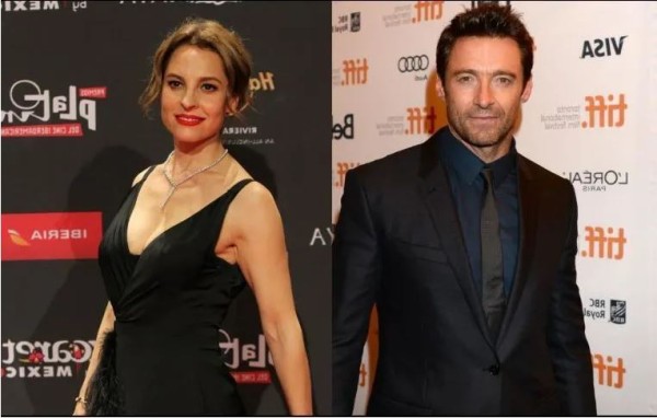 Marina de Tavira y Hugh Jackman.