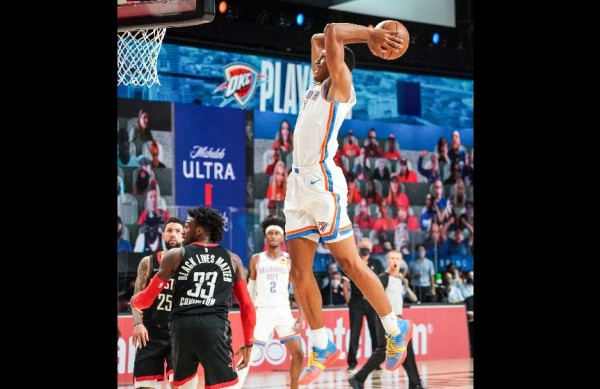 Oklahoma City ya empató la serie ante Houston. (Twitter @okcthunder)