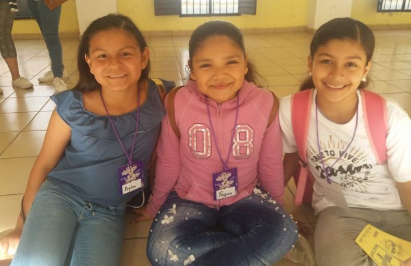 Aylin Raygoza, Regina Mendoza y Aylín García