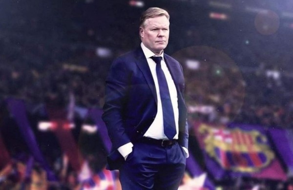 Ronald Koeman sería presentado en los próximos días como nuevo director técnico del Barcelona.