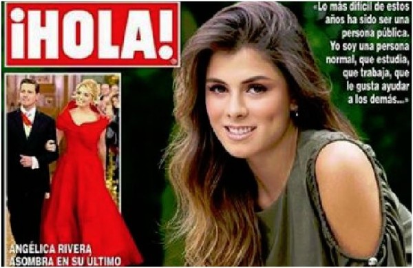 Paulina Peña revela cómo ha sido vivir en Los Pinos