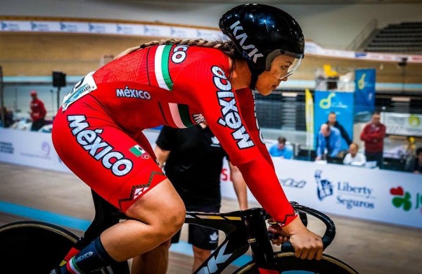 México se queda cerca del podio en velocidad por equipos femenil. (Foto: @conade)