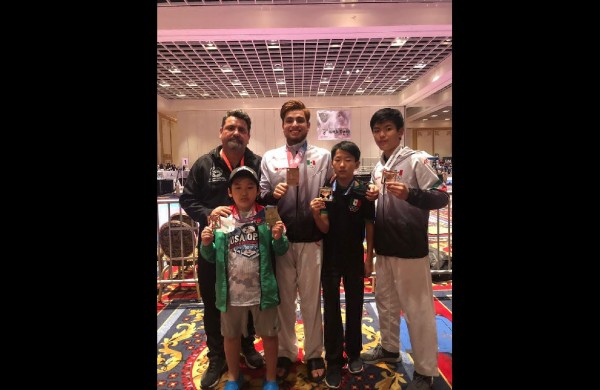 Karatecas sinaloenses, con gran cierre en el Open de Las Vegas