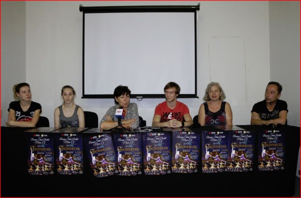 Parte del elenco y directivos del Rusian Setate Ballet Mari El invitan a disfrutar de “El Cascanueces”.