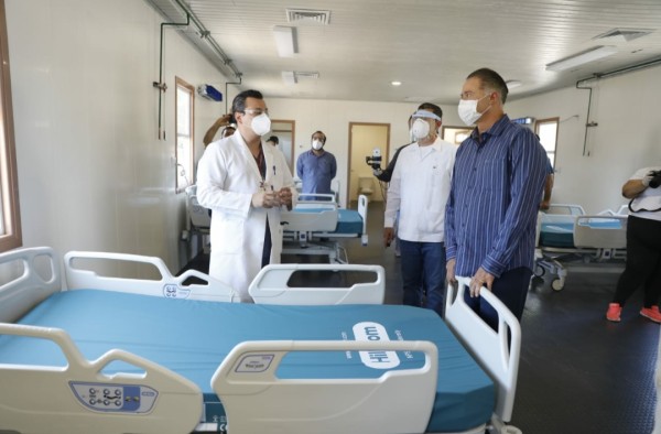 Dona Grupo Coppel tres hospitales prefabricados para atención de Covid-19