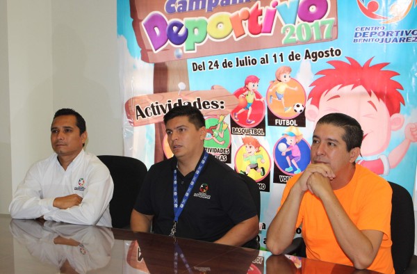 Ofrecerá Centro Deportivo Benito Juárez un campamento multidisciplinario