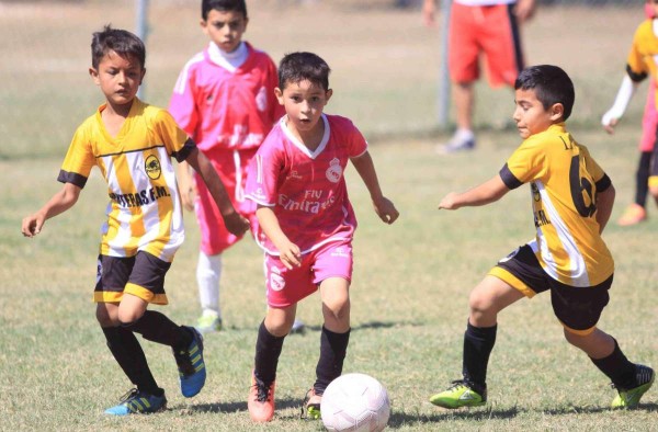 Imponen su ley en el futbol infantil del Muralla