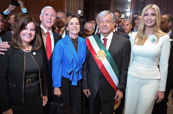 Ivanka Trump da la bienvenida a AMLO en Twitter; Beatriz Gutiérrez Müller le responde