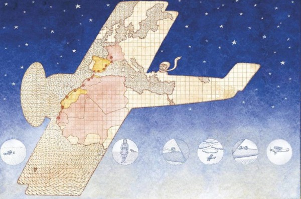 Por su libro El Principito, Antoine de Saint-Exupéry ganó varios premios.