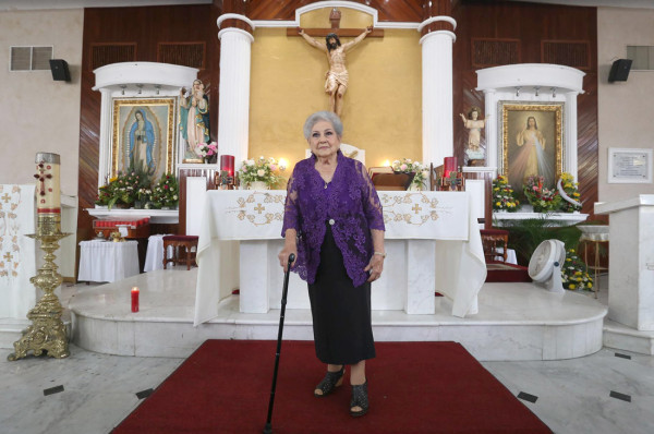 Ramona Bibo llena de amor en sus 90 años