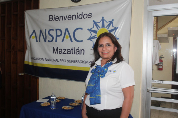 Liz Benítez es la presidenta de Anspac Mazatlán