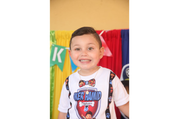 Fiesta de ‘Paw Patrol’ tiene Íker Hamid Moreno