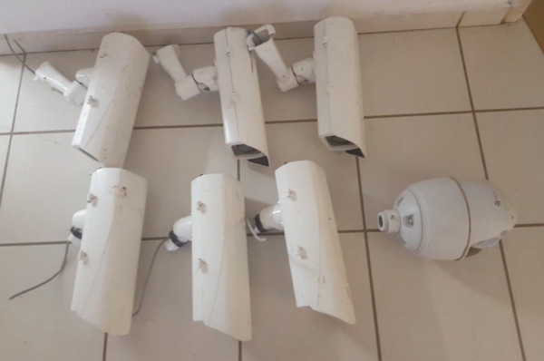 Recuperan seis cámaras de videovigilancia que habían sido robadas en Culiacán
