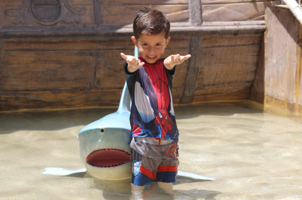 Mateo Torres festeja su primer lustro de vida con una piscinada