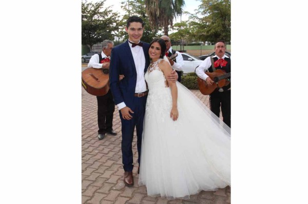 Rosario y Fernando, el día de su boda