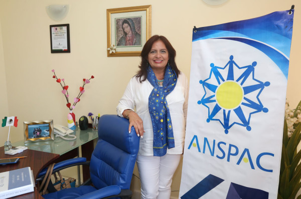 Liz Benítez, presidenta de ANSPAC Mazatlán.