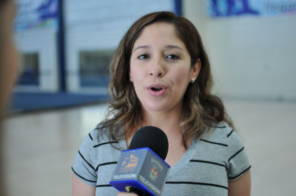 Ana María Quintero Esparragoza da a conocer los buenos resultados de las gimnastas.